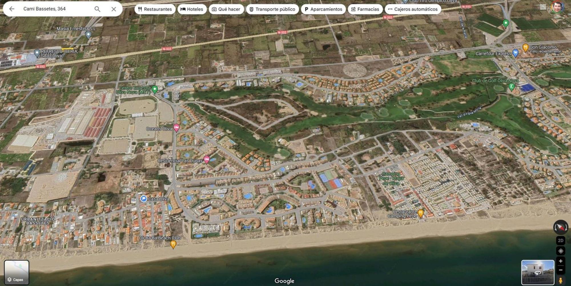 Вилла Casa De Playa En Oliva Al Lado Del Met Y Campo De Golf Экстерьер фото